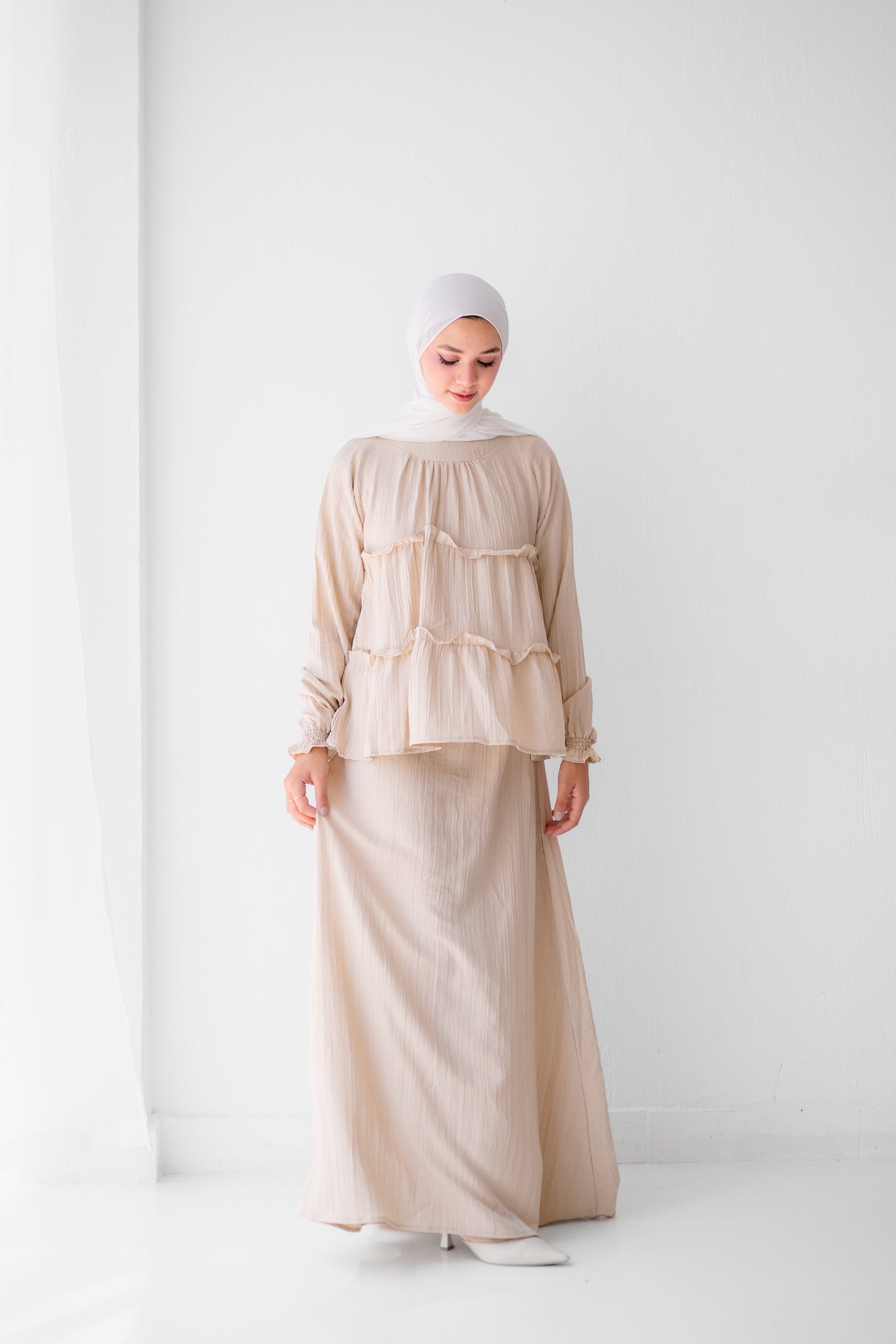 Soft Crinkle Set Code 4219 Warm Beige