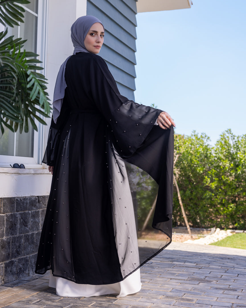 Open Pearl Cape Black399