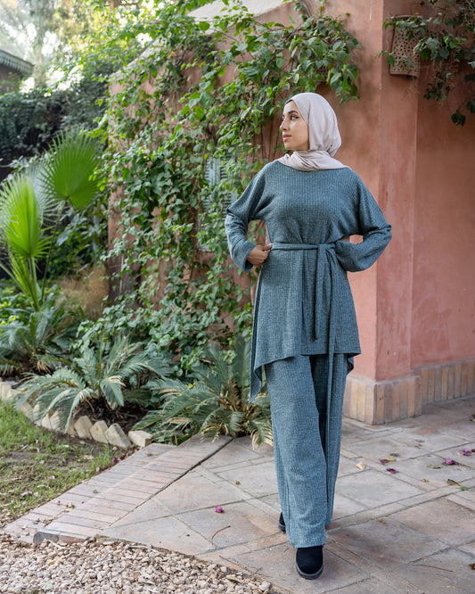Wool Rib Set Mint code 174