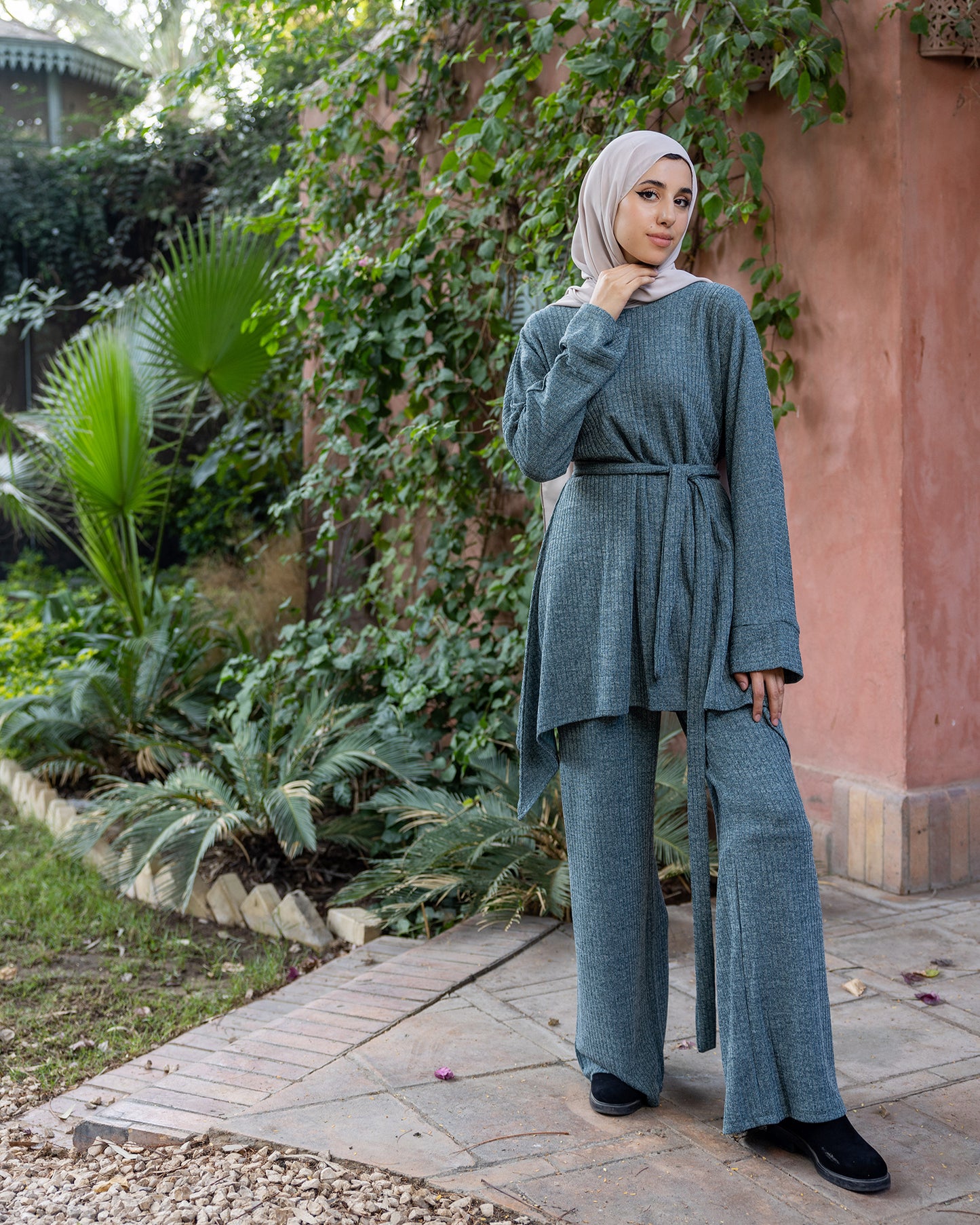 Wool Rib Set Mint code 174