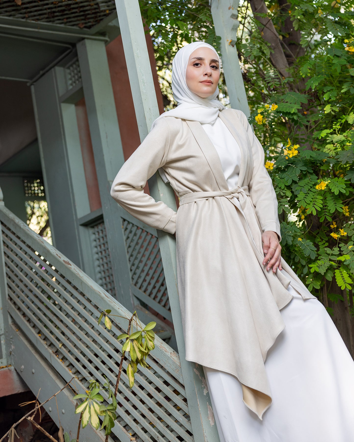 Suede Jacket Cream 130
