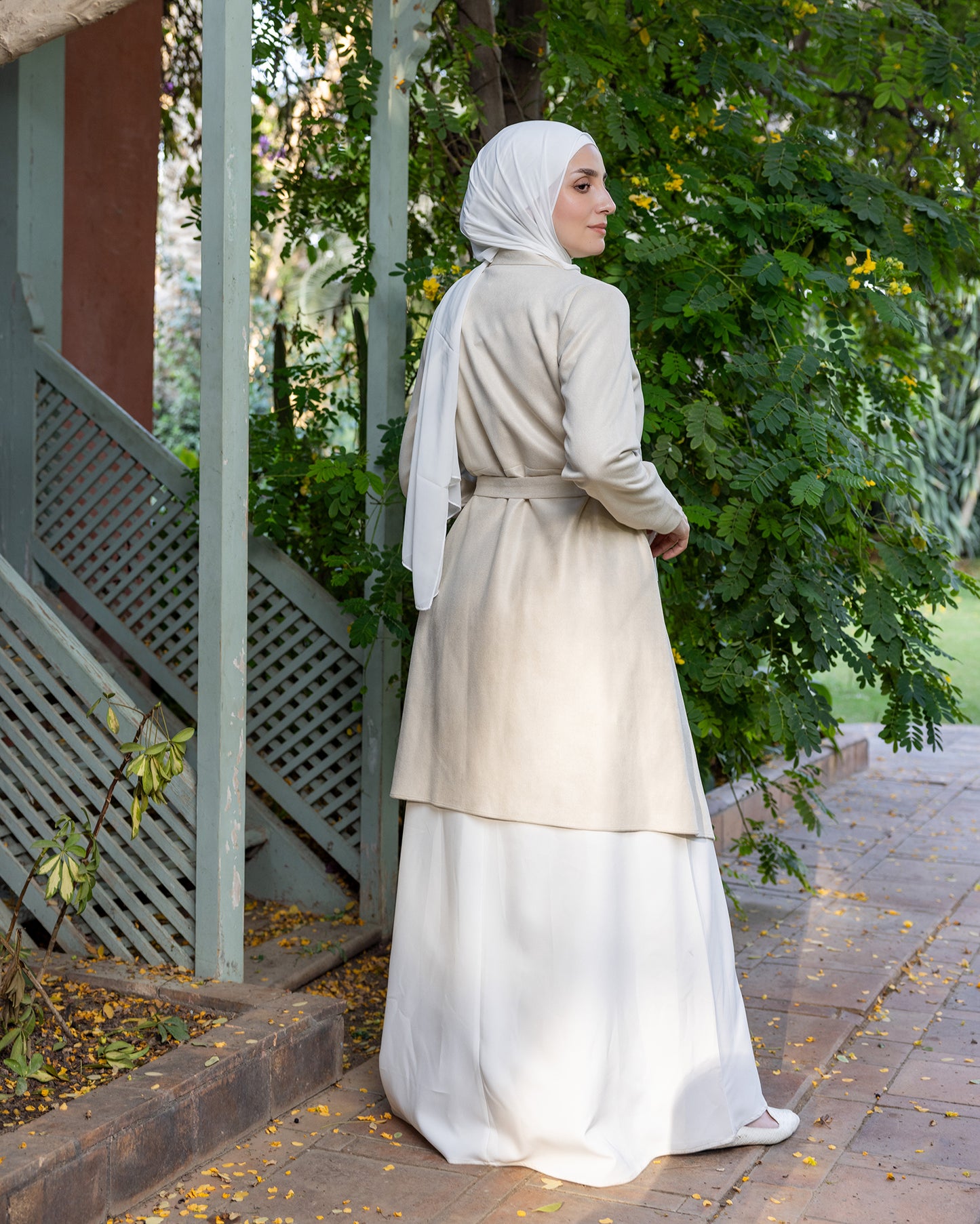 Suede Jacket Cream 130