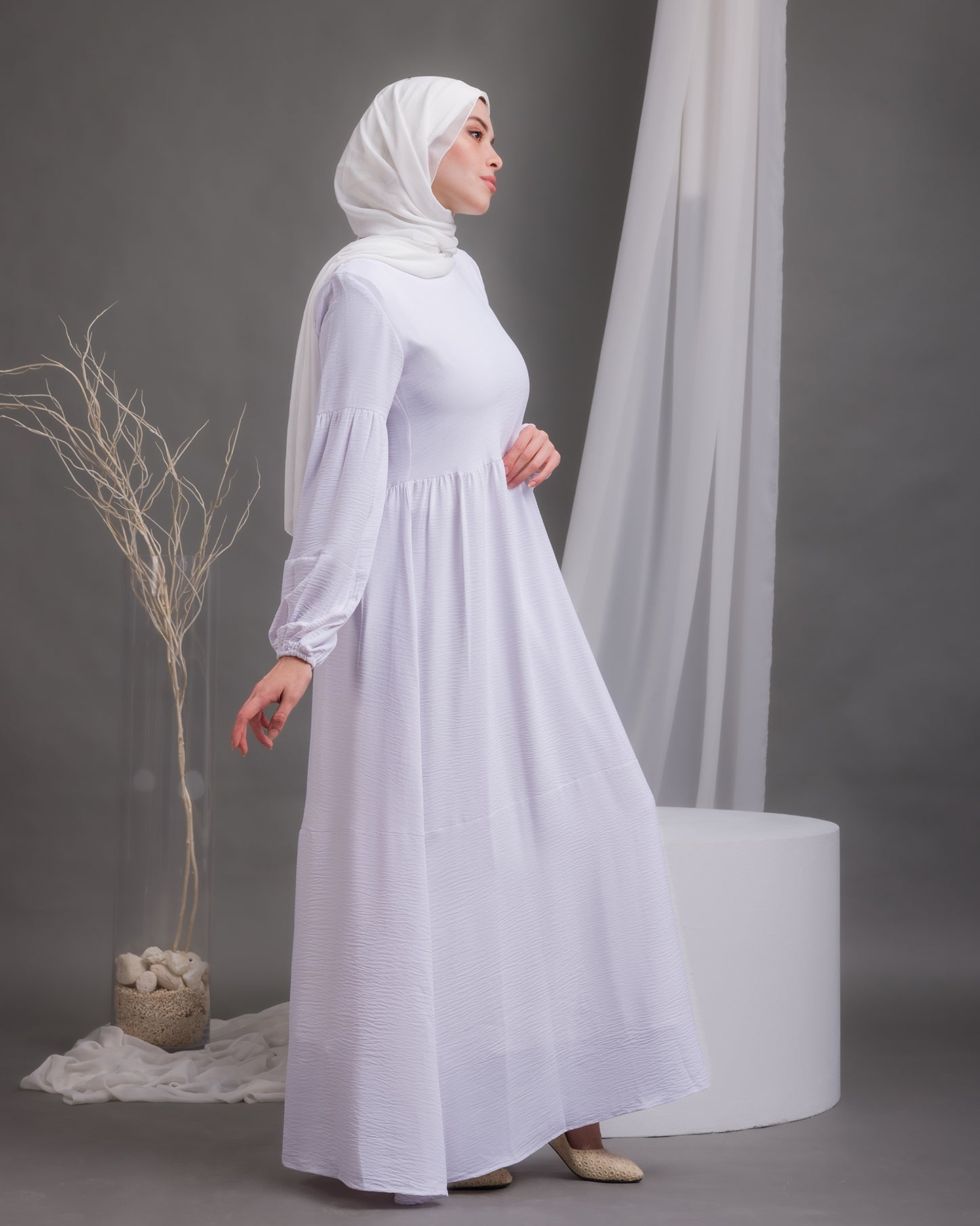 White Linen Dress code 122