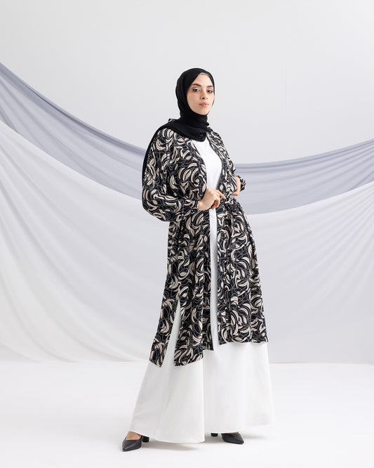Crepe Free Size Cardigan 180