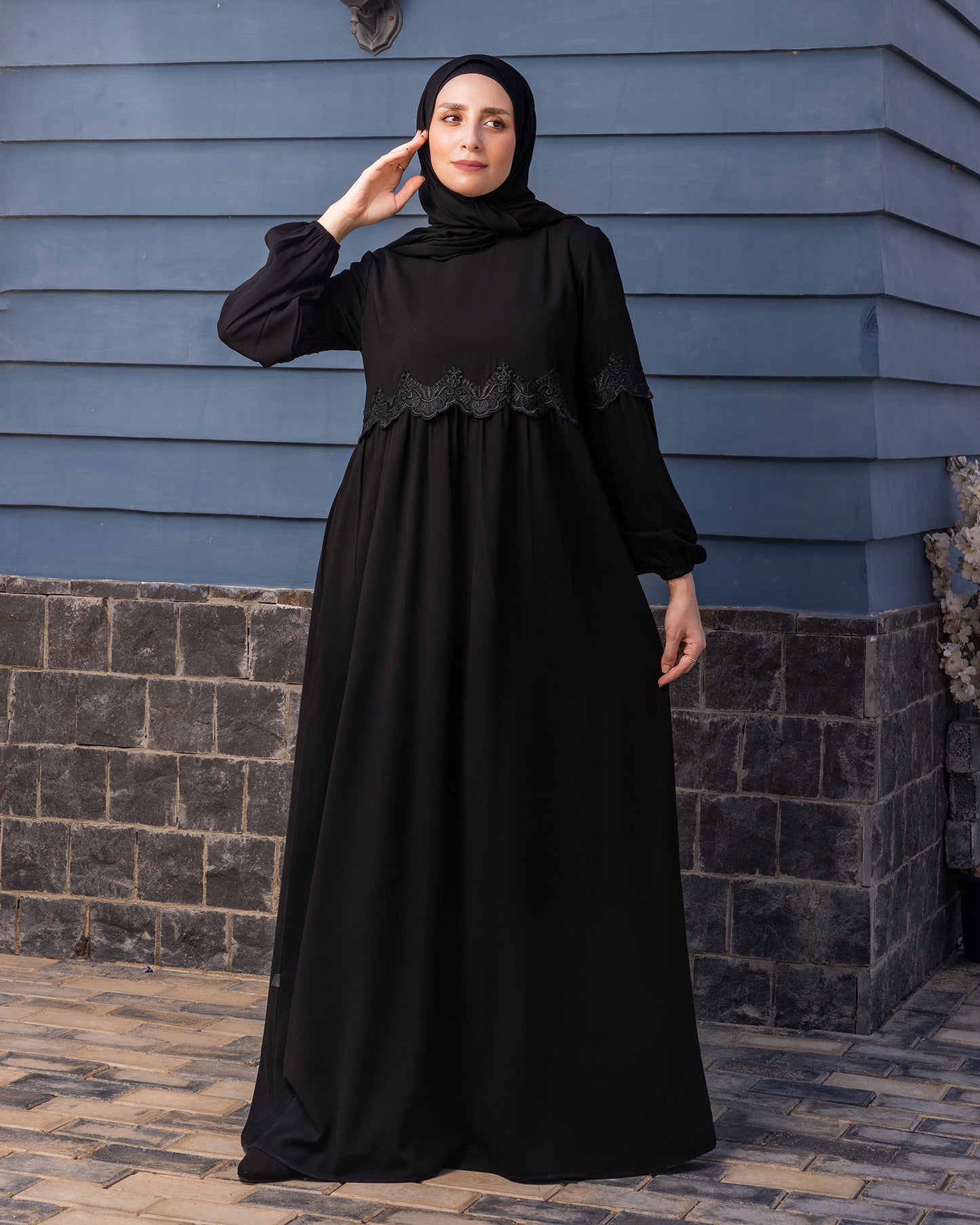 Abaya Code 165 Black
