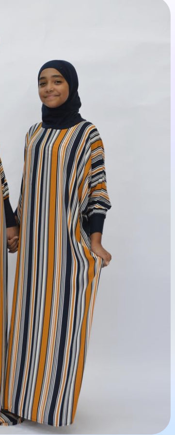 Cotton viscose prayer wear for girl
