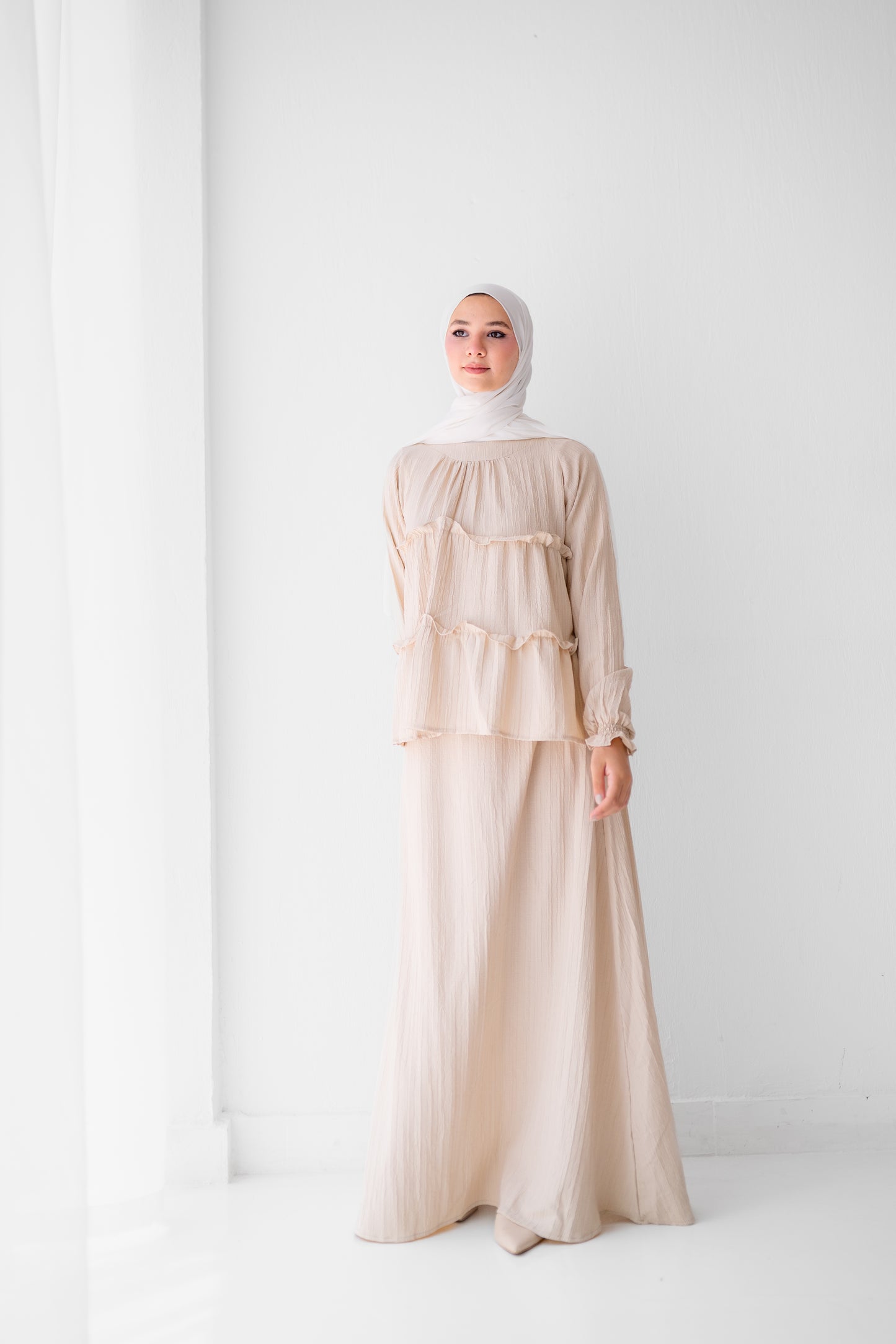 Soft Crinkle Set Code 4219 Warm Beige