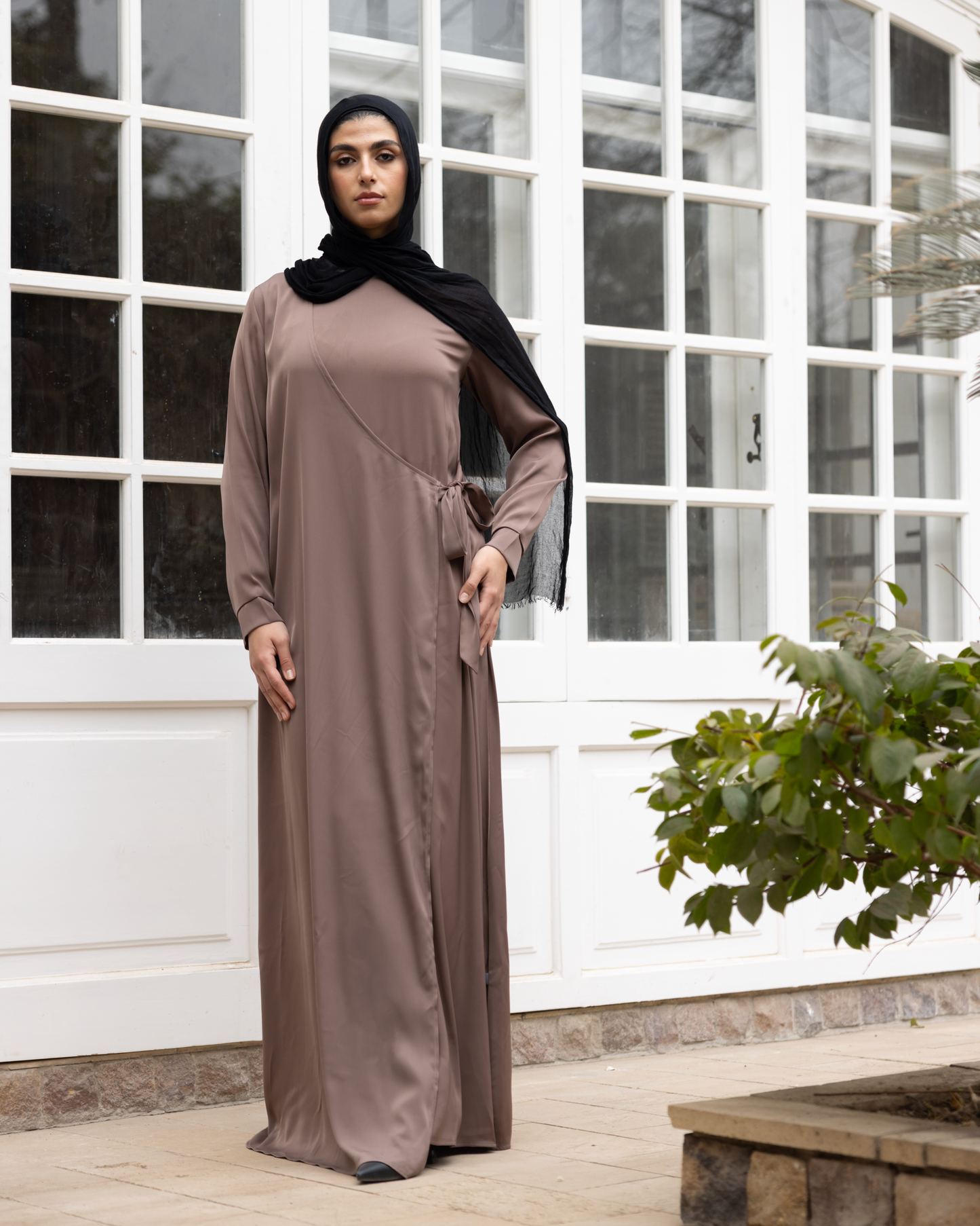 Silk wrap dress Code 933 Cafè