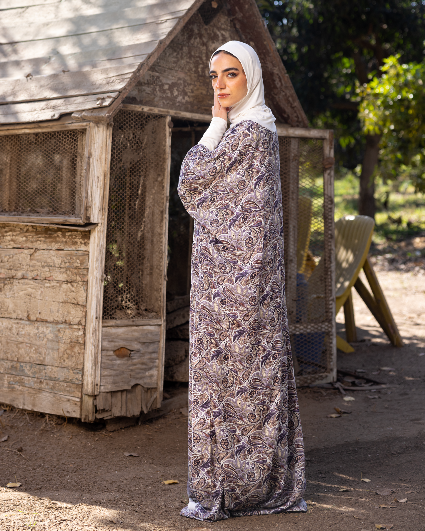 Cotton Viscose Esdal Code 333 Brown