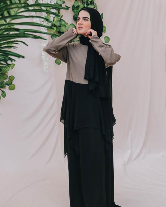 Crepe Chiffon Top code 12