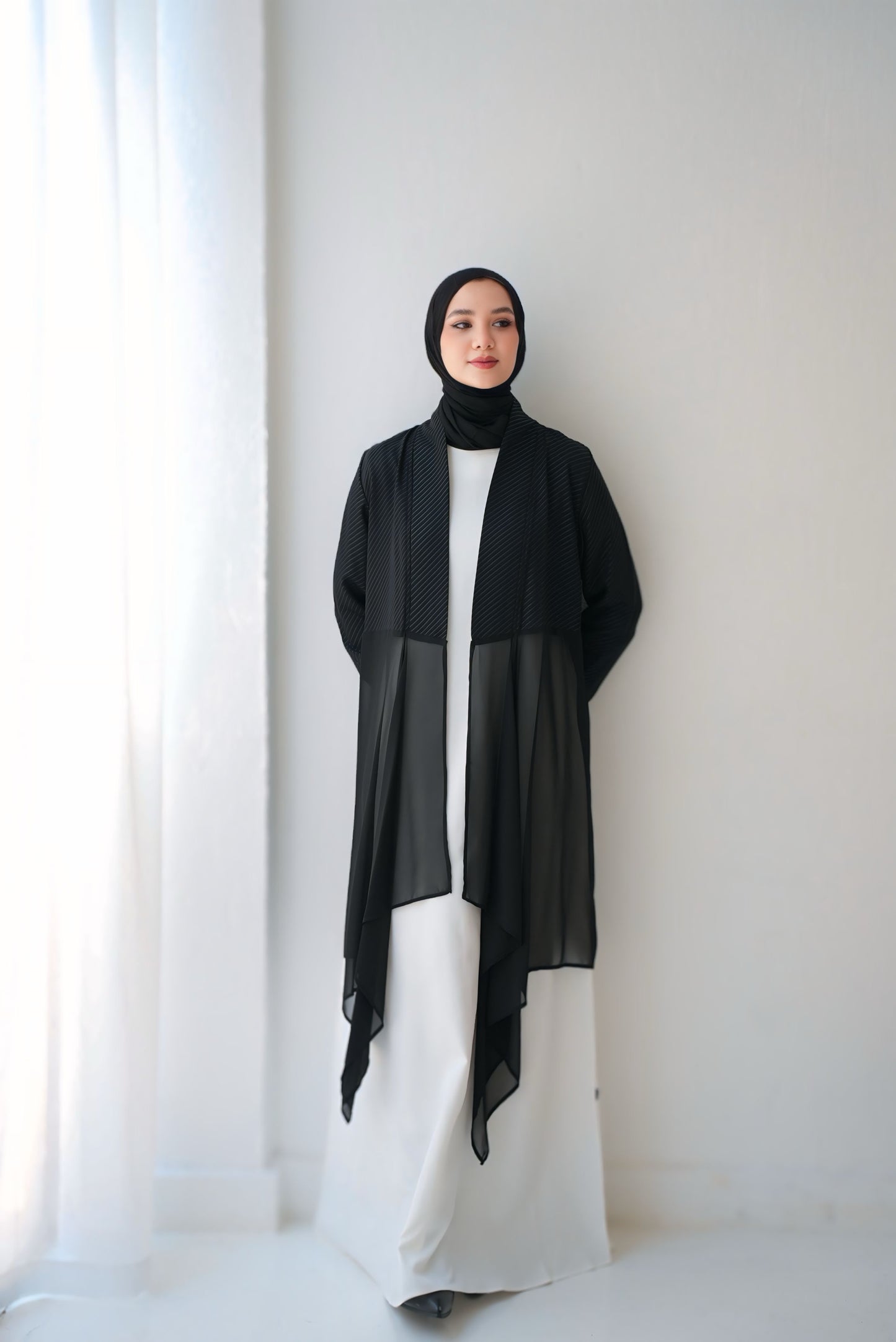 Silk and Chiffon Cardigan Code 30