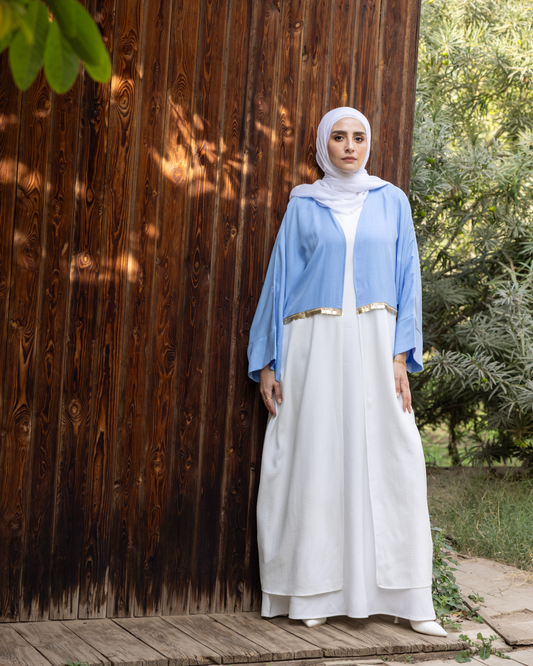 elegant  linen Kaftan,  crafted from premium linen fabric and adorned with exquisite embroidery code 110
