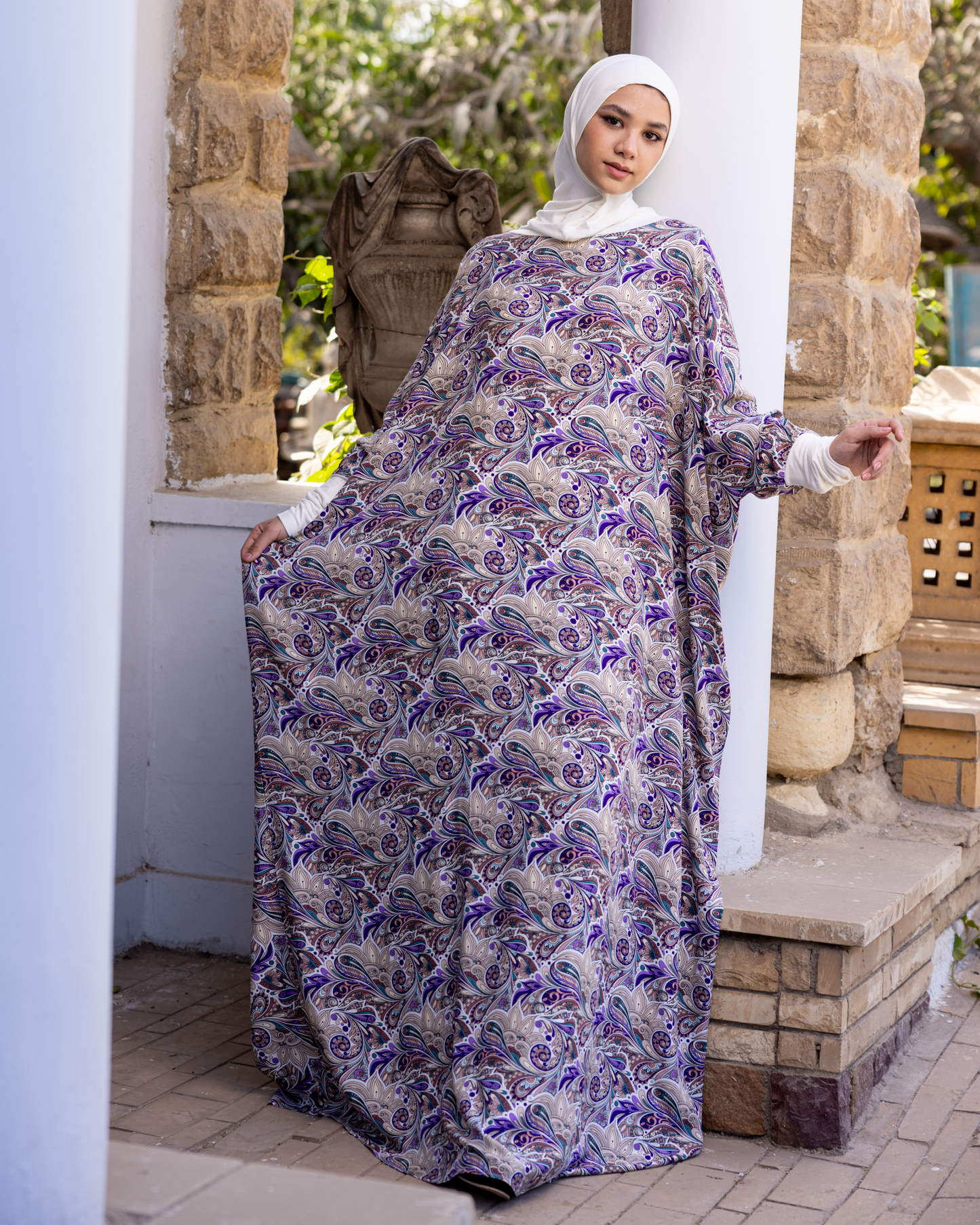 Cotton Viscose Esdal Code 333 Violet