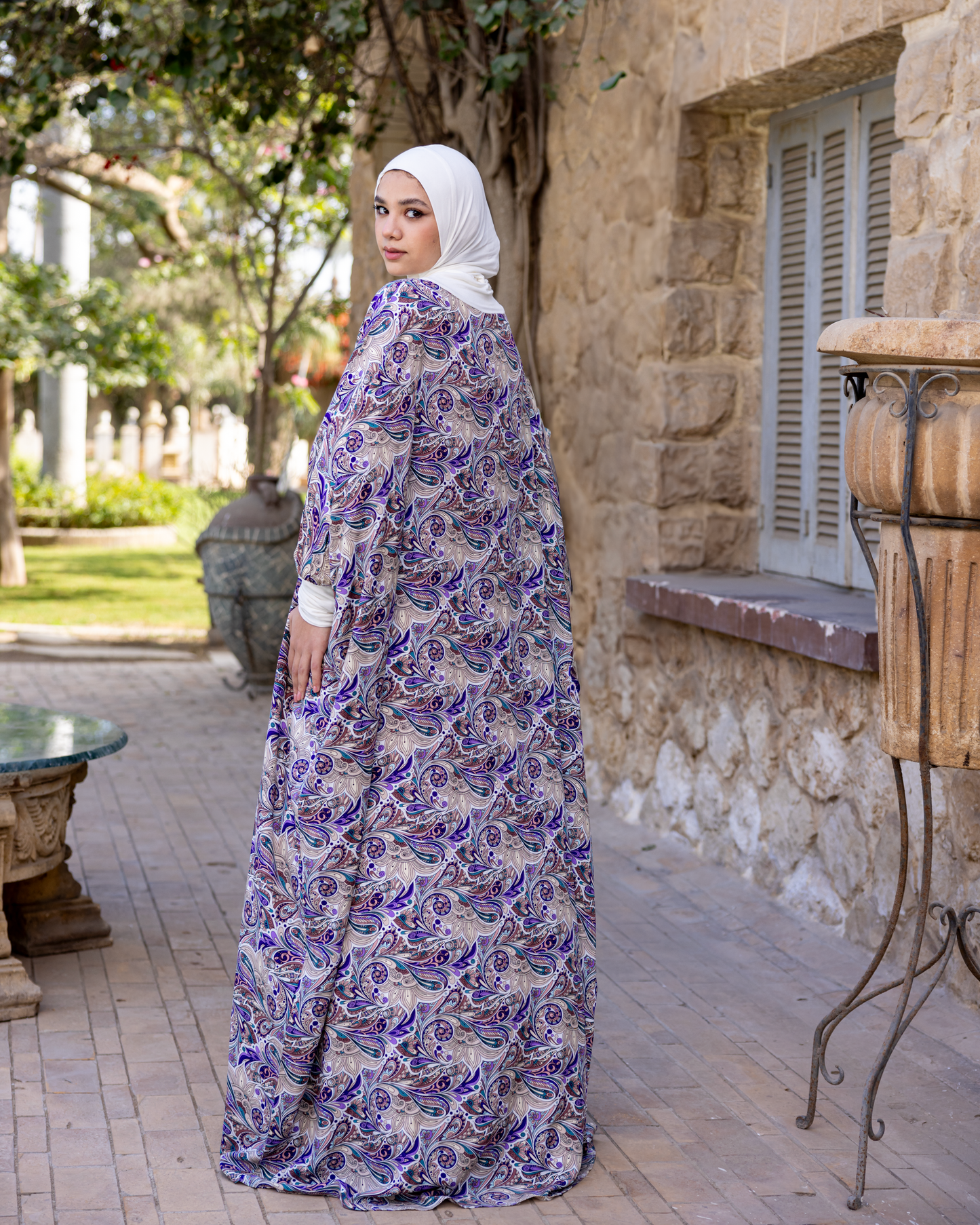 Cotton Viscose Esdal Code 333 Violet