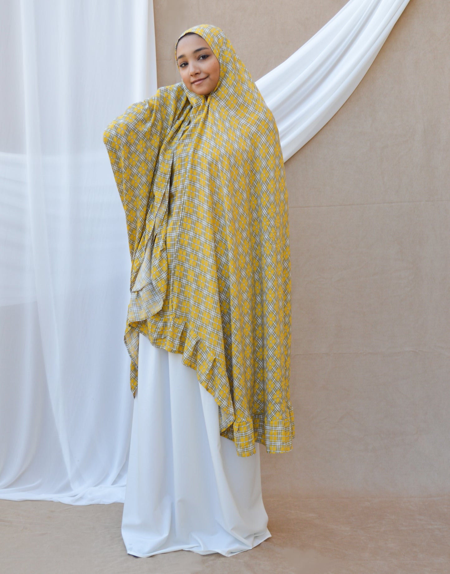 Cotton viscose veil only طرحة صلاة