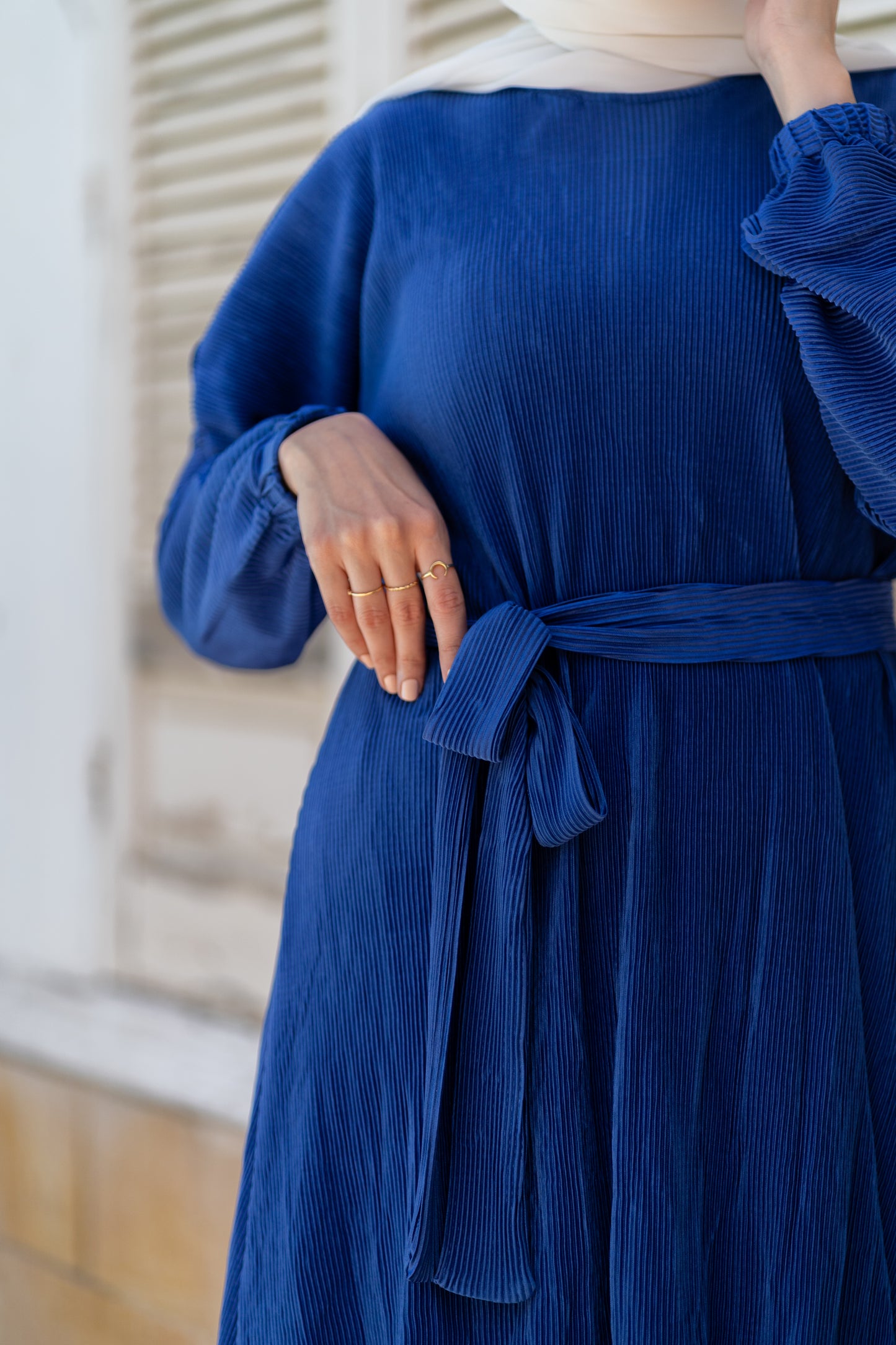 Pleated Satin Set Code 1095