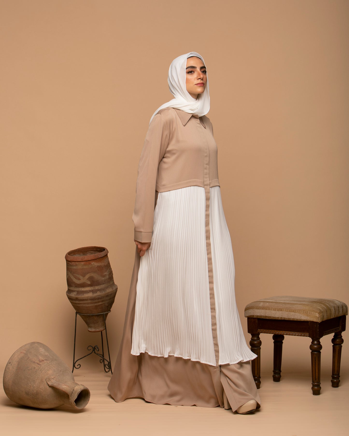 Abaya Code 115 Beige