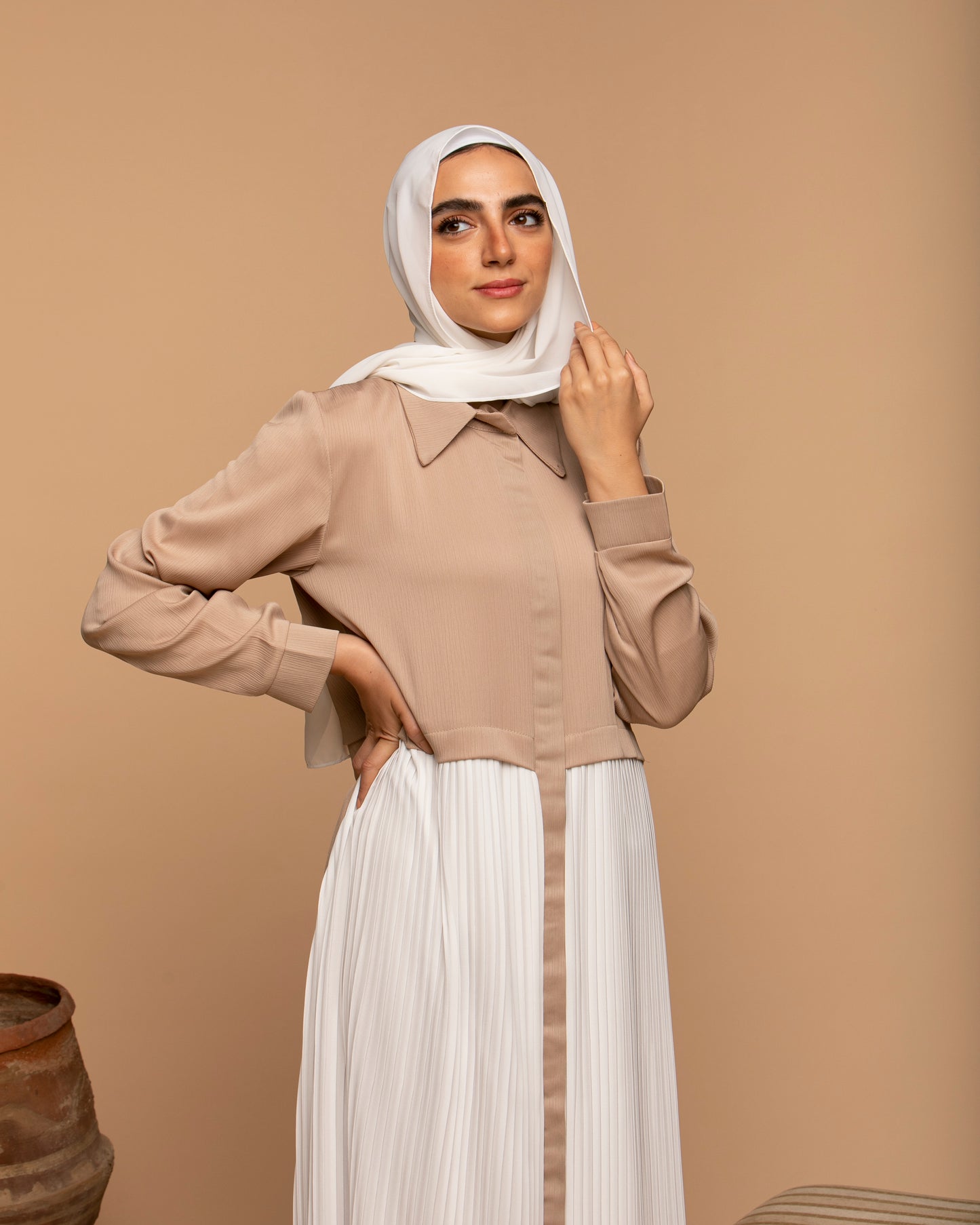 Abaya Code 115 Beige