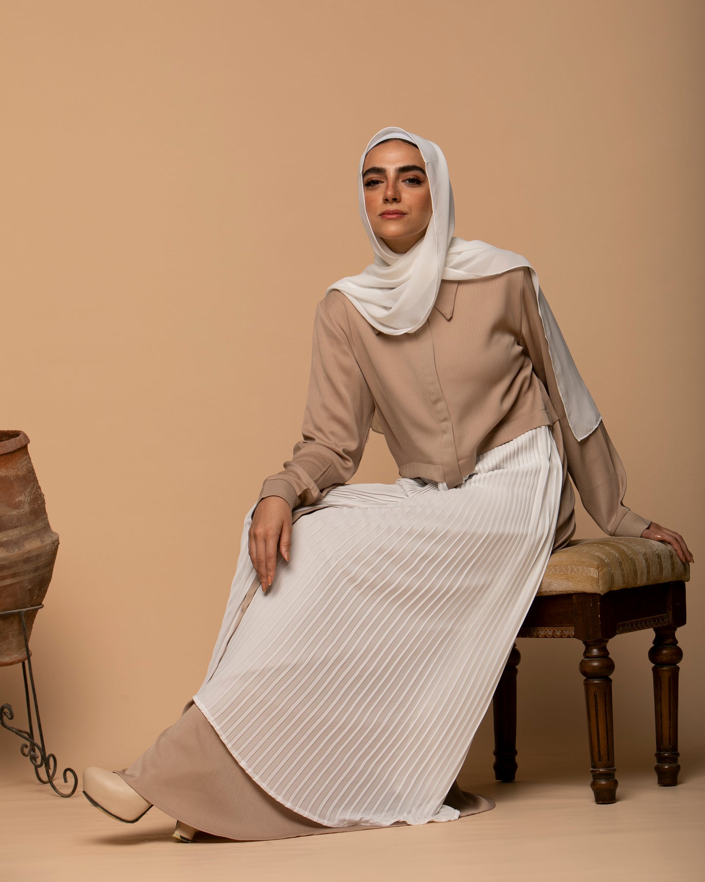 Abaya Code 115 Beige