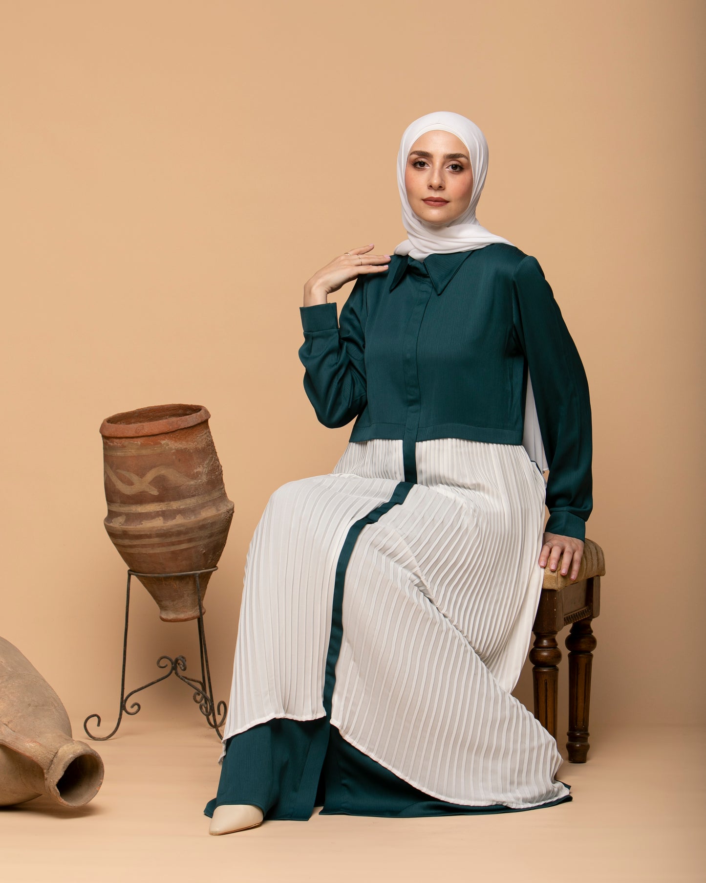 Abaya Code 115 Teal