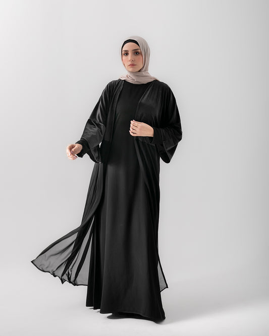 Free Size Velvet Cape Black Code FW 110 black