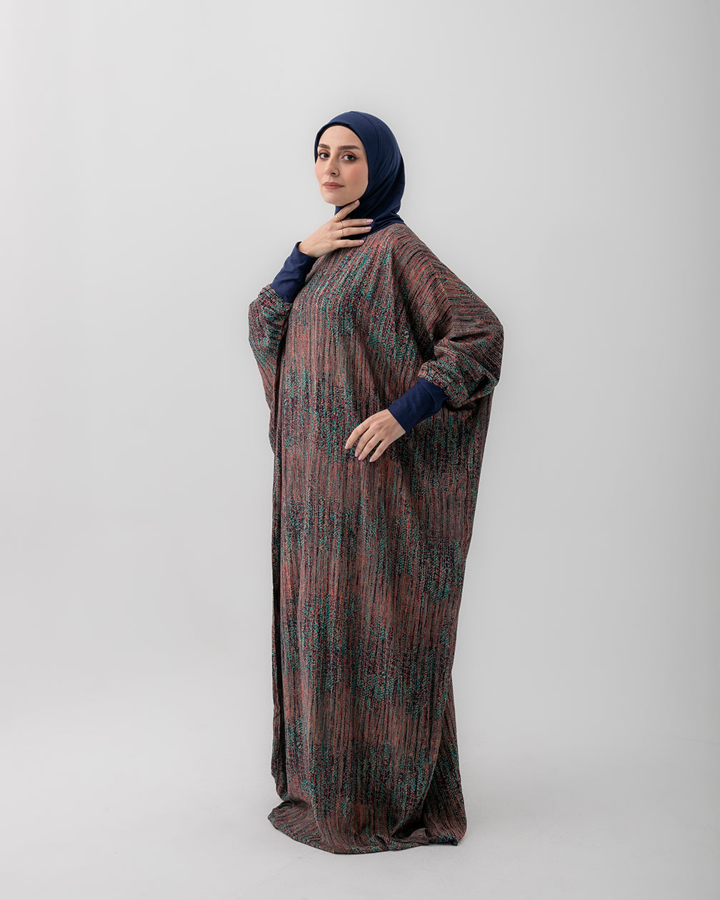 Cotton Viscose Prayer Wear (Red)
