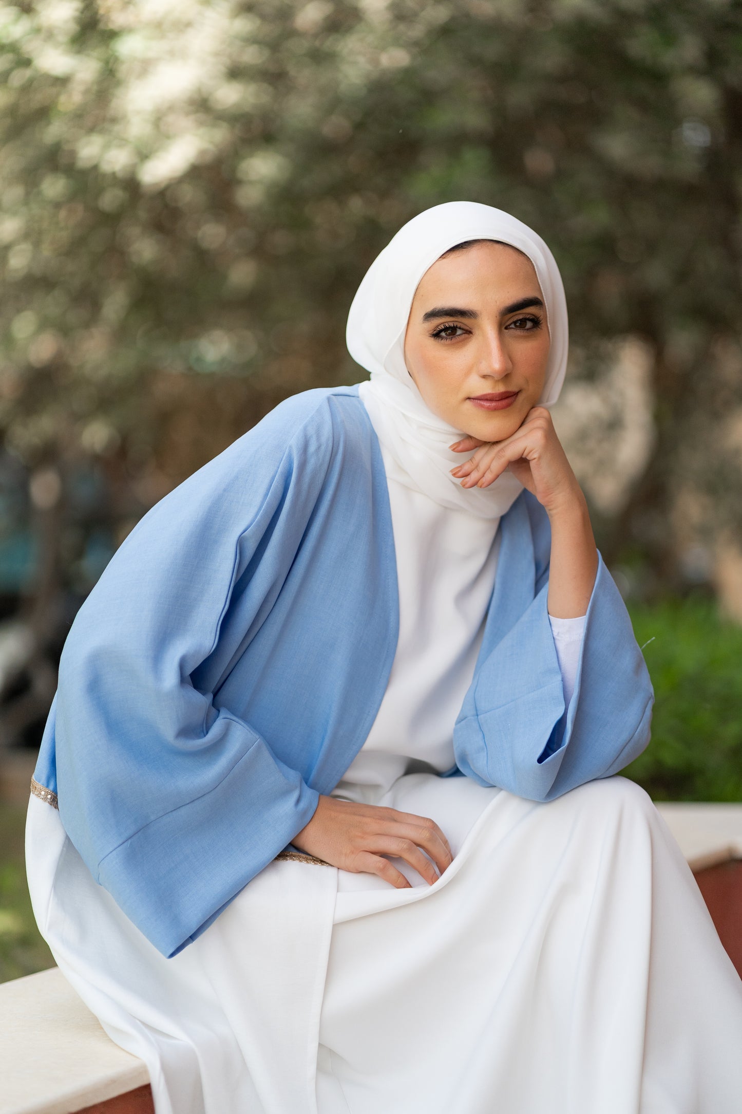 Open linen Cardigan Code 110