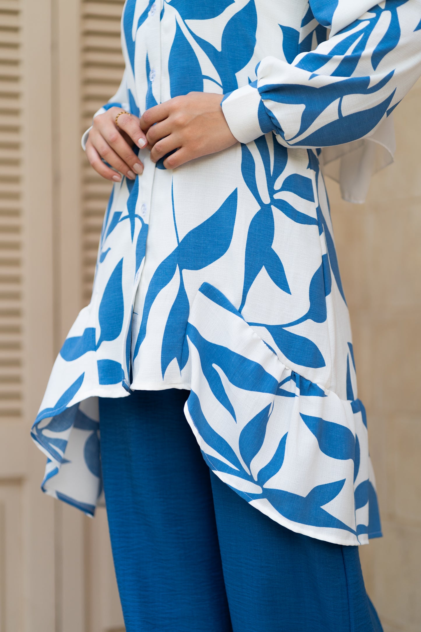 Linen blouse code 300