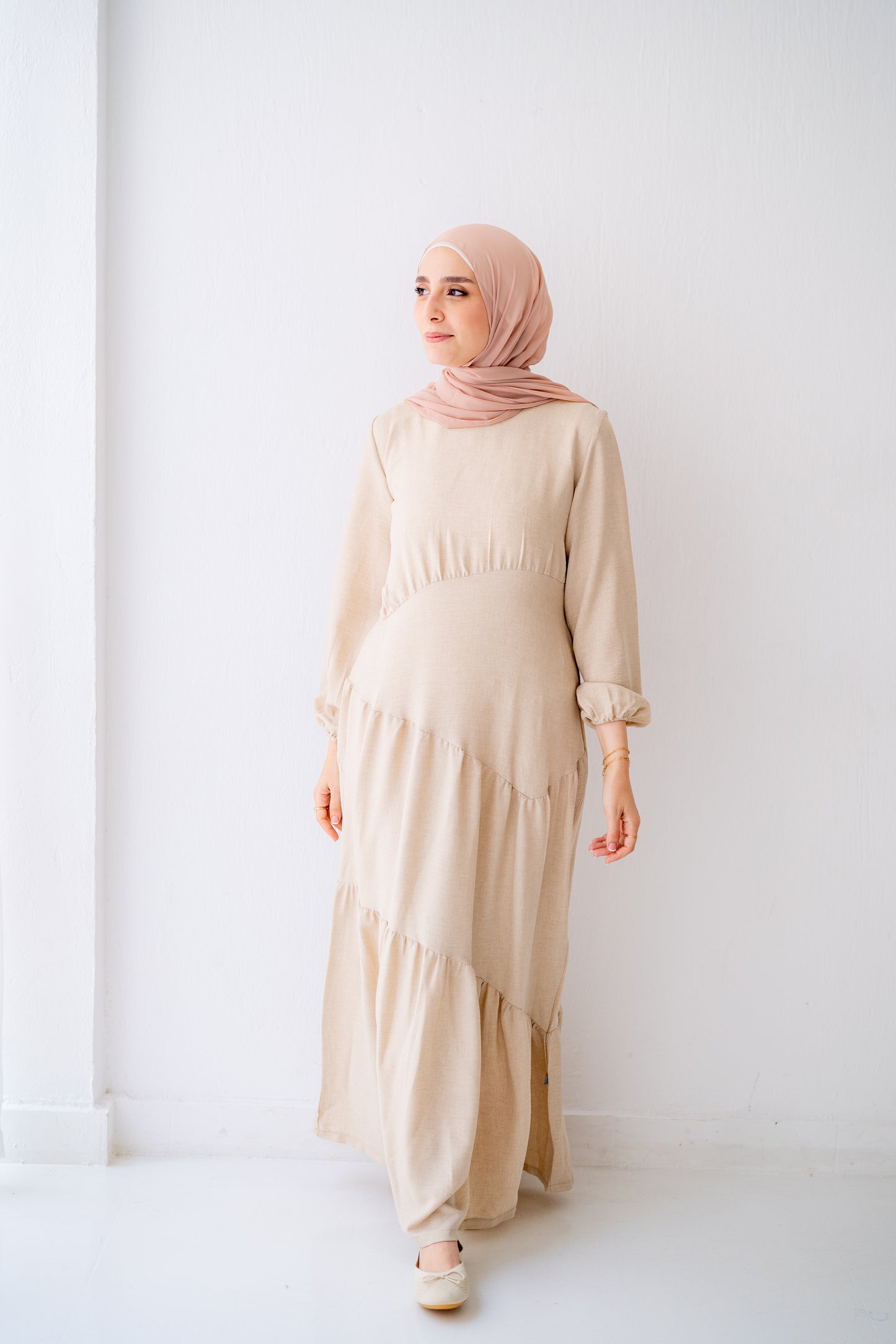 Linen Dress Code 401 beige
