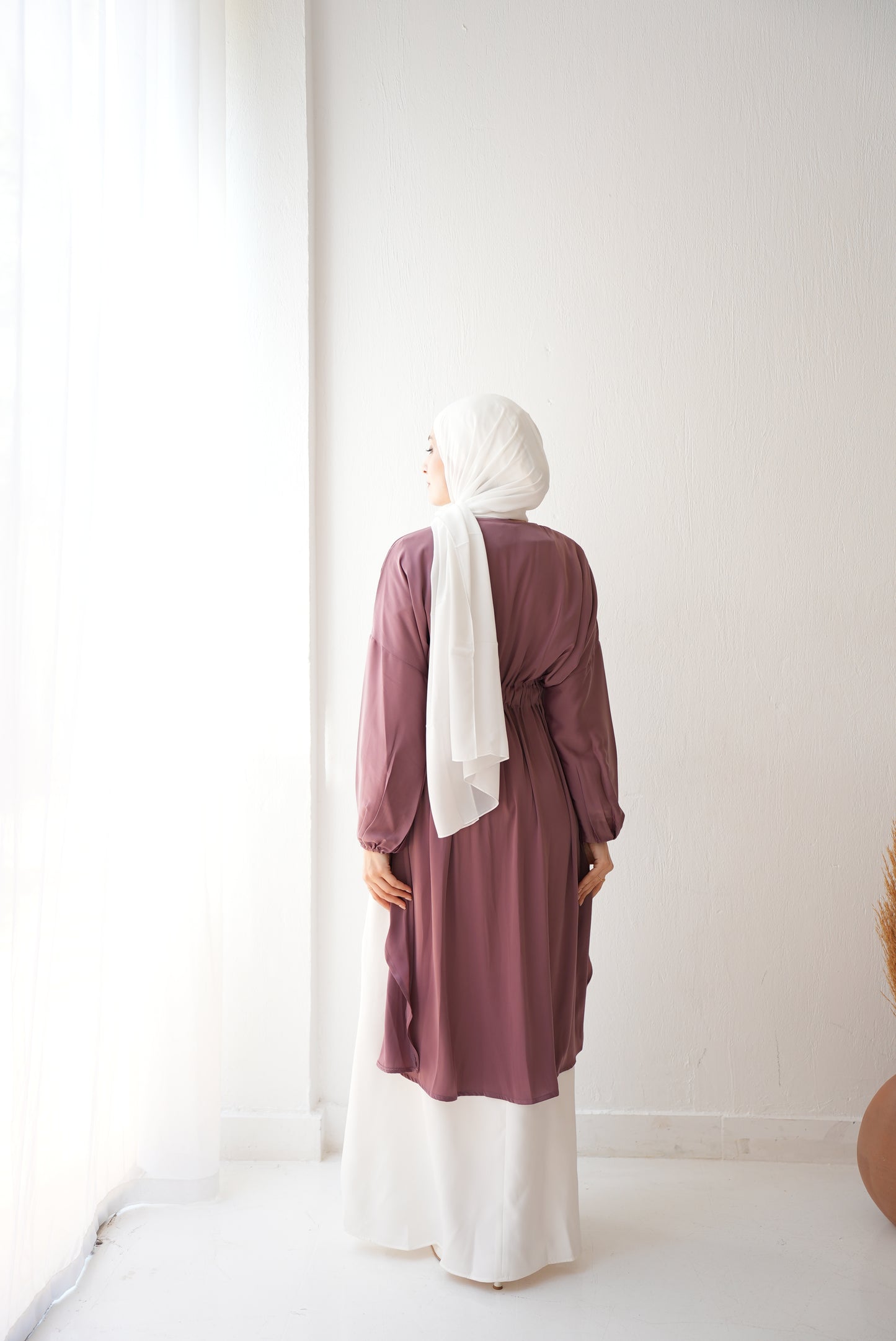 Feminine Silk Blouse Code 407 Cashmere