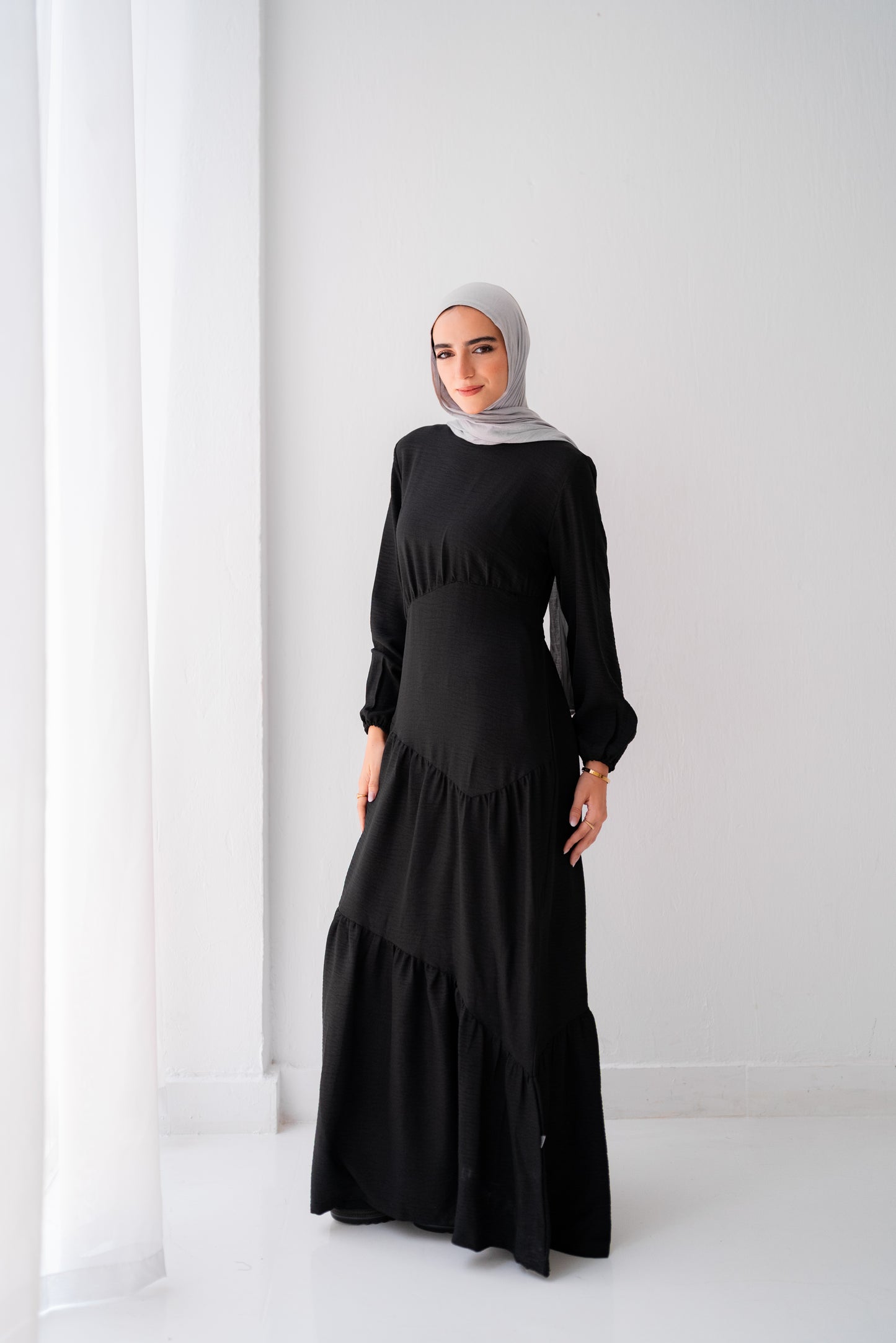 Linen Dress Code 401 Black