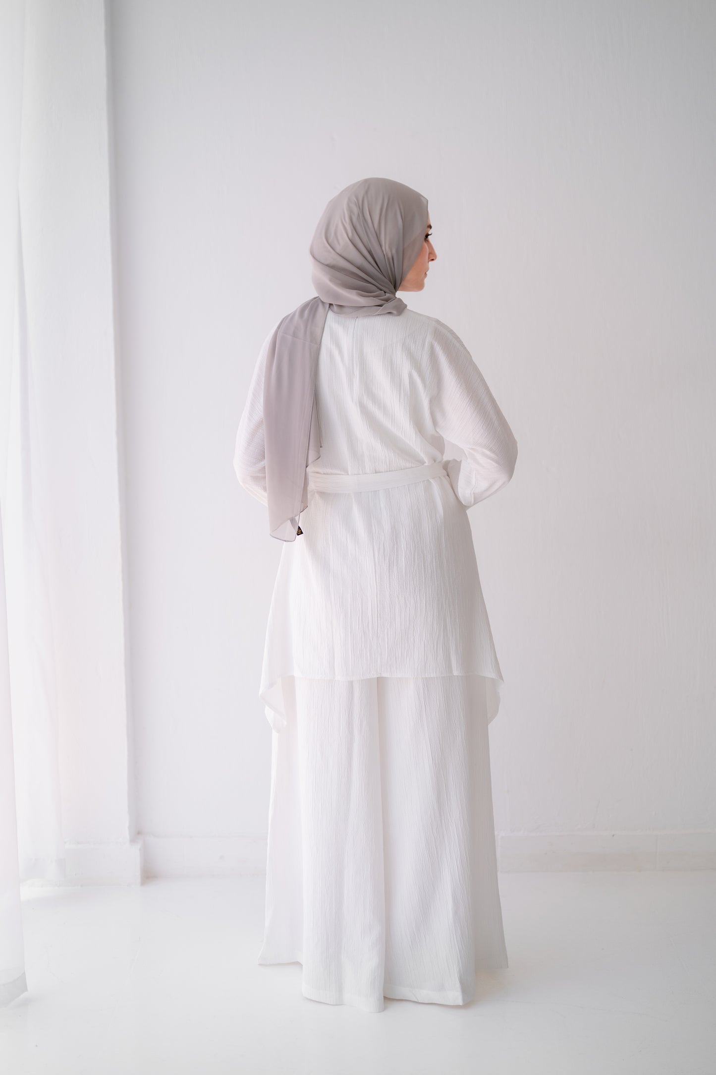 Soft Crinkle Set Code 1095 B white
