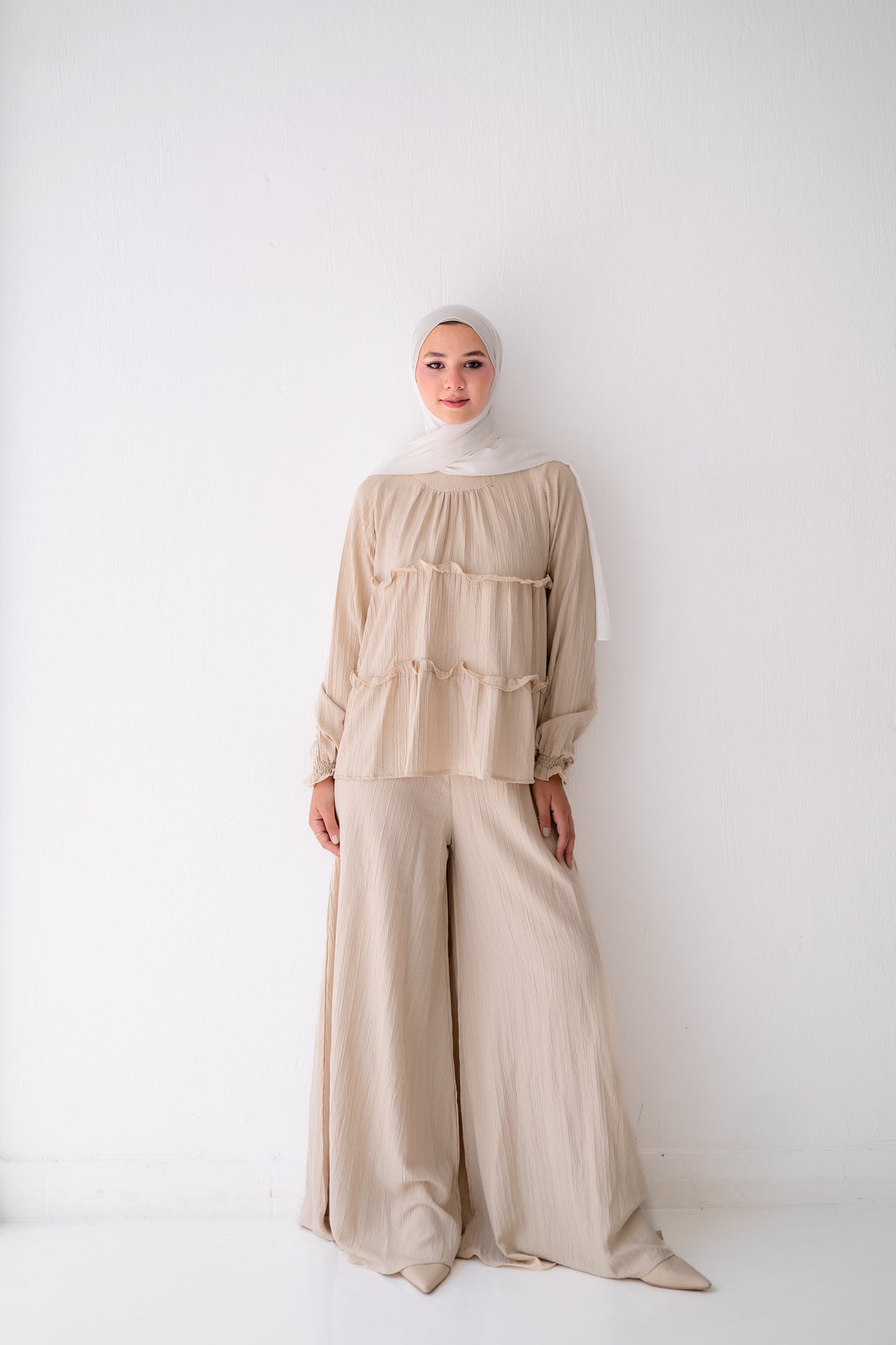 Soft Crinkle Set Code 4295 Warm Beige