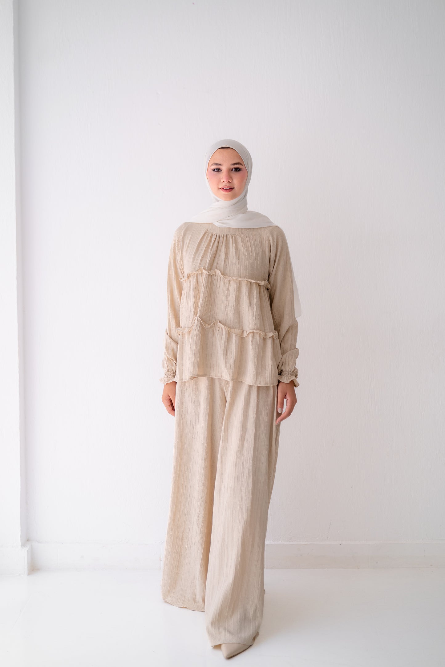 Soft Crinkle Set Code 4295 Warm Beige