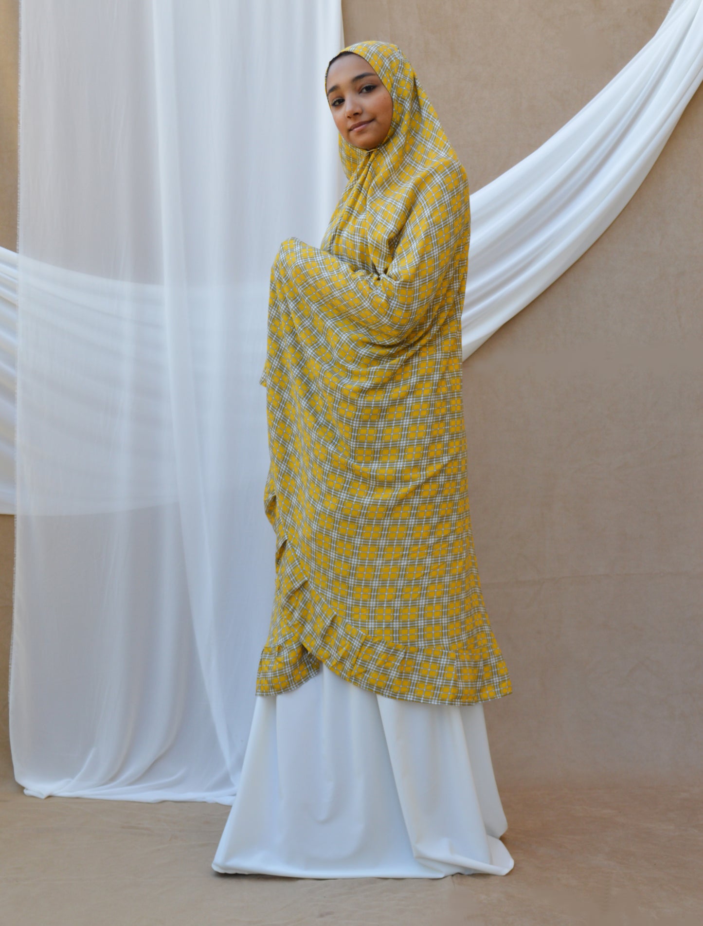 Cotton viscose veil only طرحة صلاة