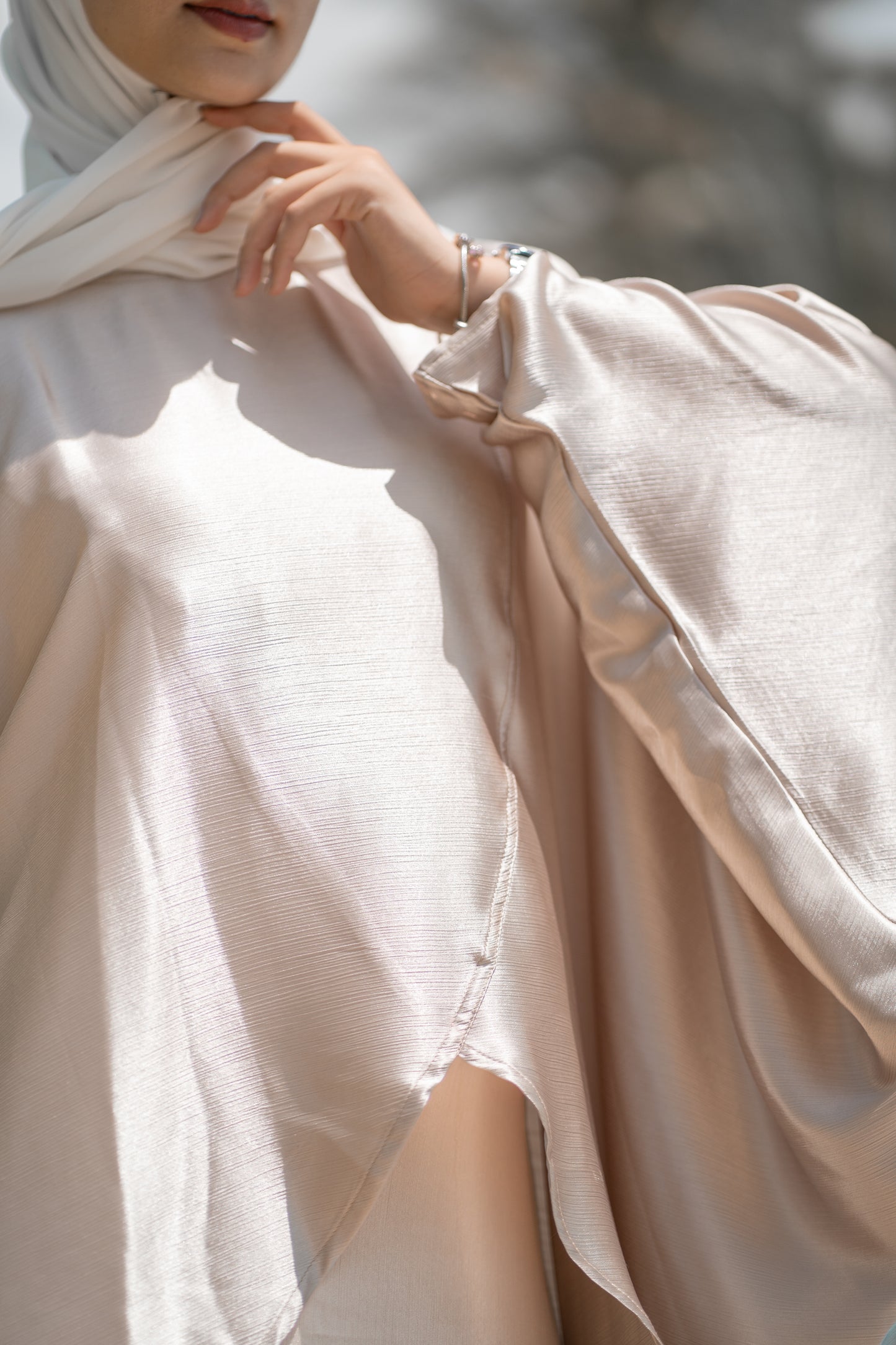 Silk set blouse and skirt code 118 B