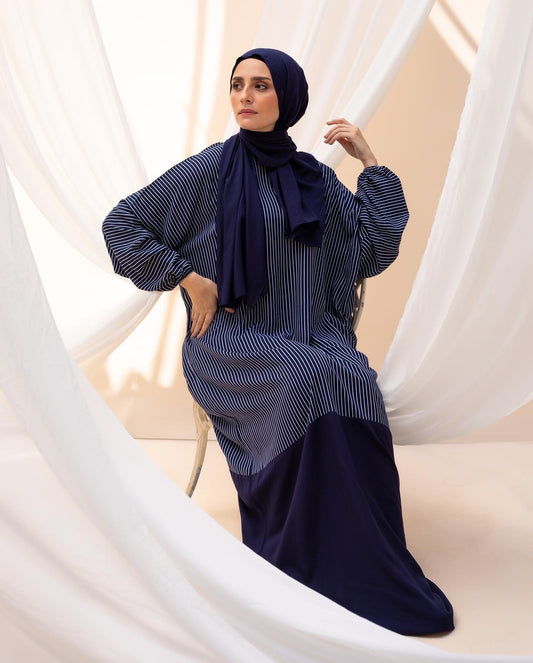 Cotton Viscose Esdal Code 666 Navy