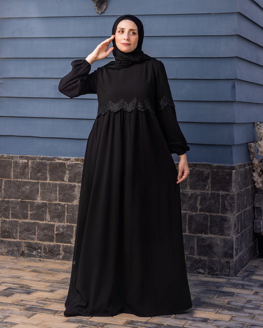 Abaya Code 165 Black