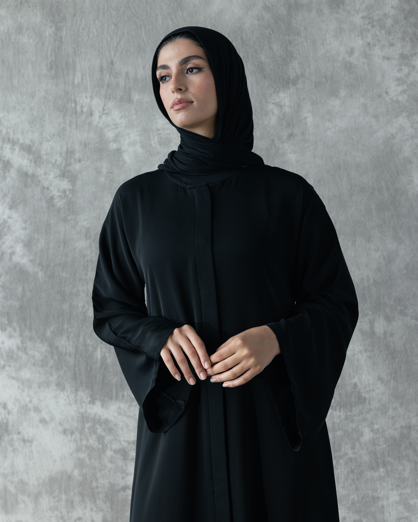 Elegant Silk Abaya code 800