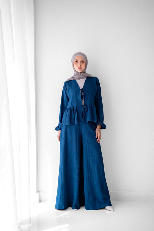 Soft Crinkle Set Code 4395 Blue Petrol