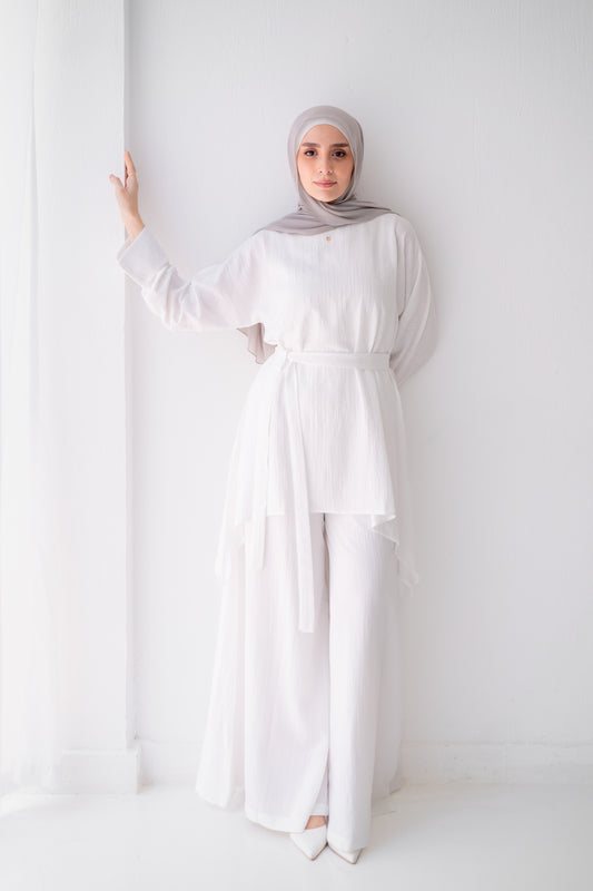Soft Crinkle Set Code 1095 B white