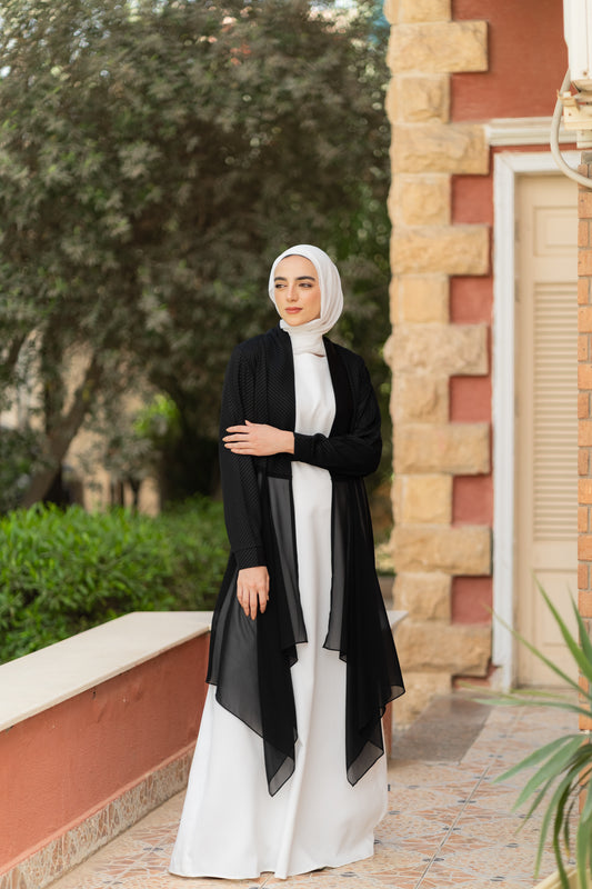 Silk and Chiffon Cardigan Code 30