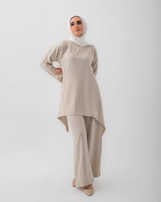Linen Set Beige code 1074 beige