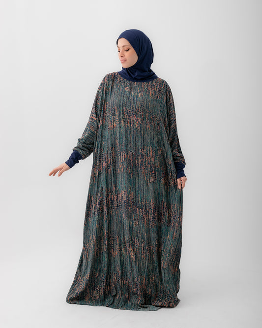 Cotton Viscose Prayer Wear ( green )