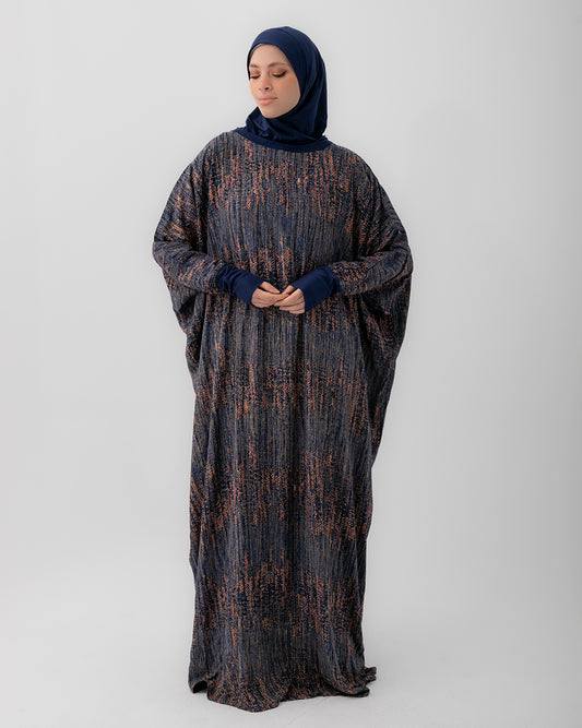 Cotton Viscose Prayer Wear ( Navy )