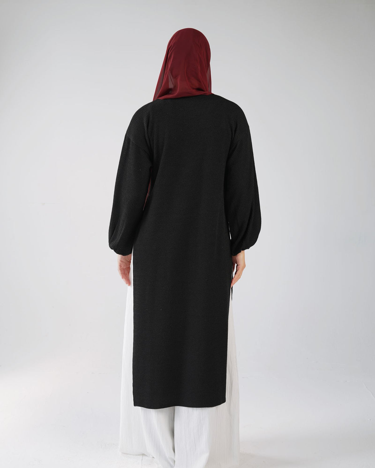 Tweed Bouclé Tunic Fwc500 Black